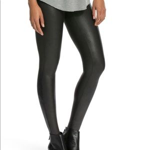 Spanx Faux Leather Leggings Sz. XS